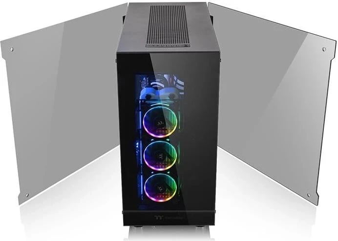 Kasë kompjuterike Thermaltake, e zezë