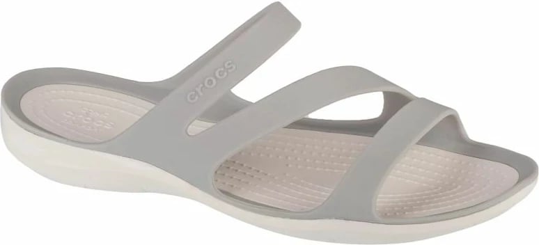 Flip-flop Crocs për femra, gri