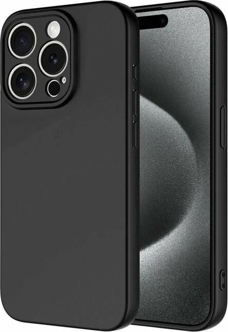 Mbulesë për iPhone 15 Pro Max Megafox, e zezë