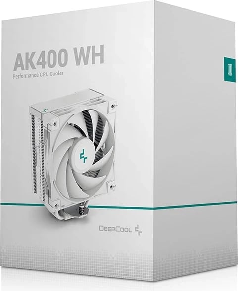 Ftohës Procesori DEEPCOOL AK400 WH, 12 cm, i Bardhë