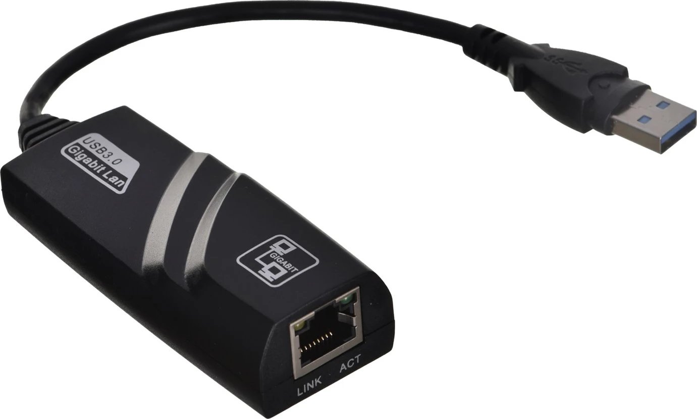 USB rrjeti Akyga, 1000 Mbit/s, e zezë