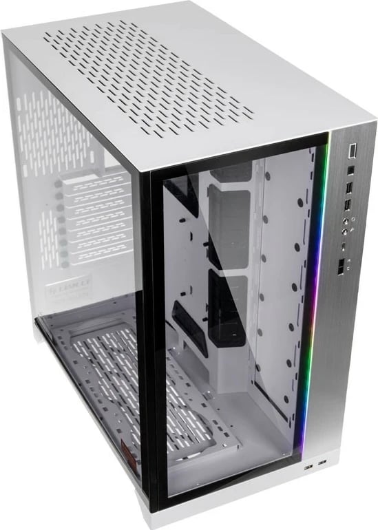 Kasë Lian Li O11 Dynamic XL, Big Tower, pa furnizim, 4 x USB 3.0, 1 x USB 3.1 tip C, bardhë