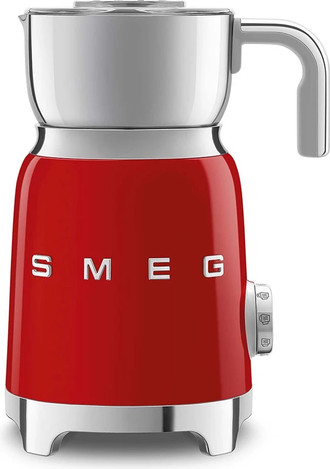 Frother qumështi SMEG 50´STYLE MFF11RDEU, e kuqe