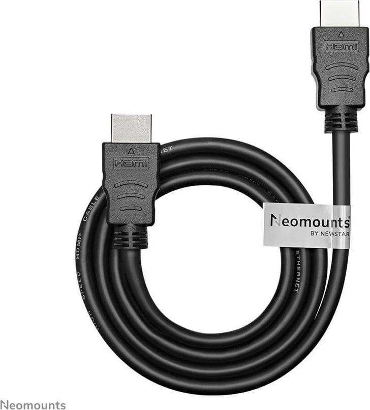 Kabllo HDMI Neomounts, 1 m, HDMI Type A (Standard), HDMI Type A (Standard), 10.2 Gbit/s, E zezë