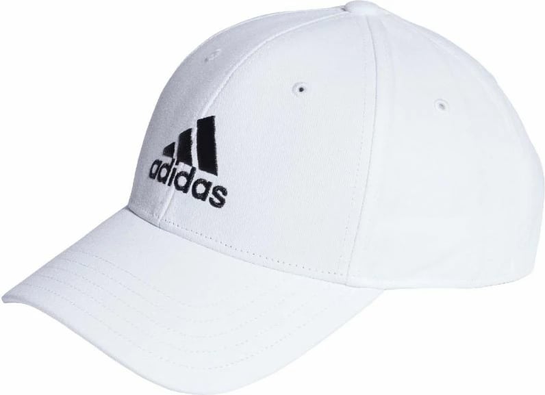 Kapelë baseball adidas, për të dyja gjinitë, e bardhë