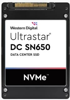 SSD Western Digital Ultrastar DC SN650 7.68TB U.3 NVMe PCIe 4.0