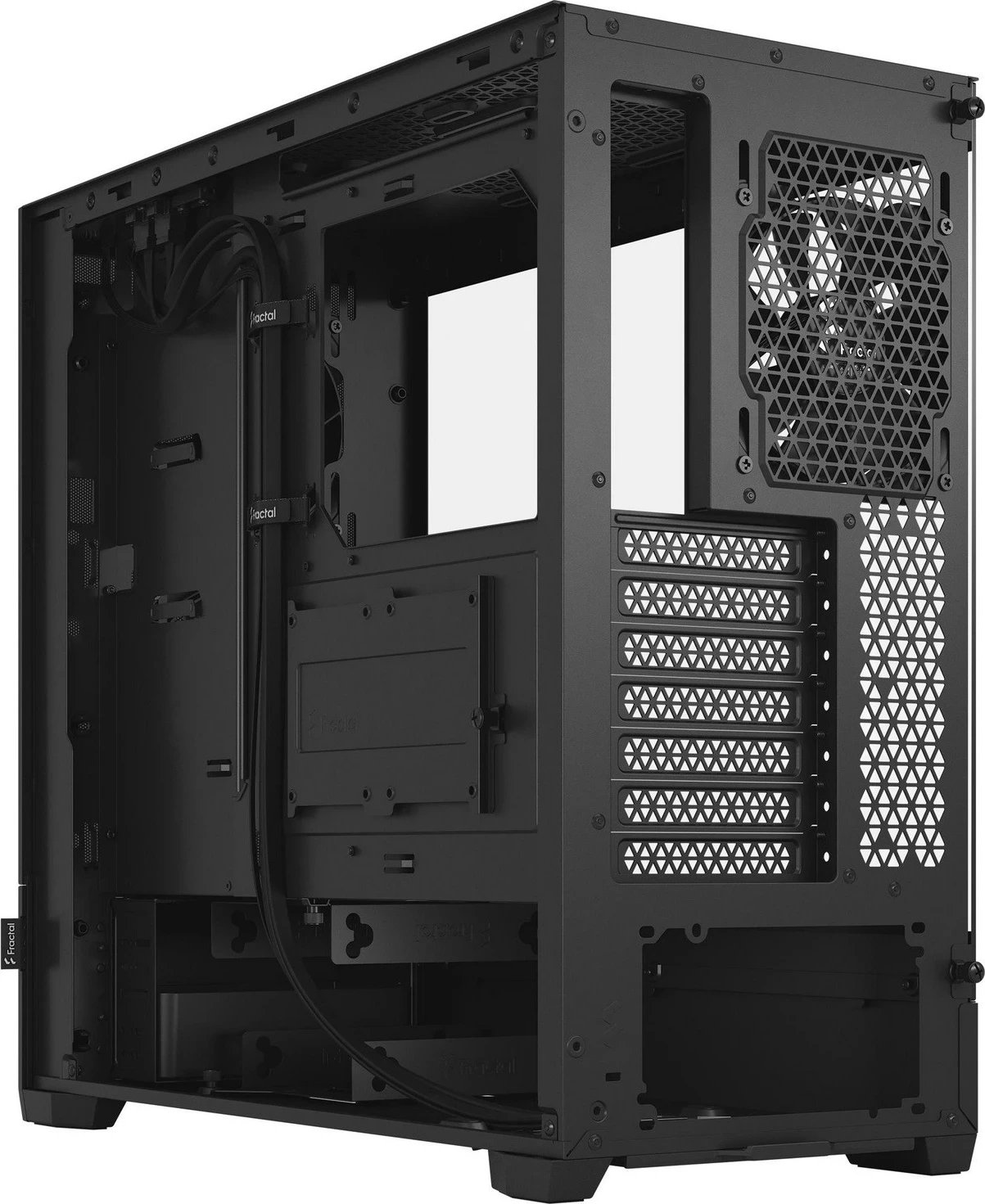 Kasë Fractal Design Pop Air, Midi Tower, e zezë, panel anësor transparent