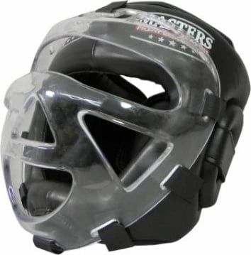 Helmetë për boksim Masters, unisex, e zezë