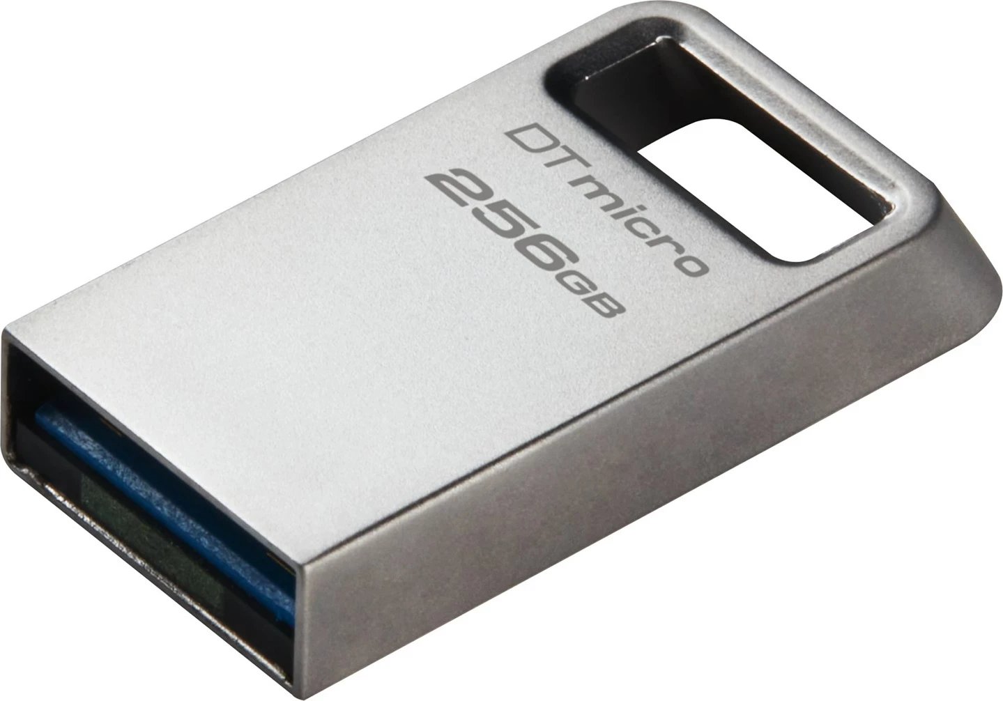 USB Kingston DataTraveler 256GB, Metal, Argjendtë