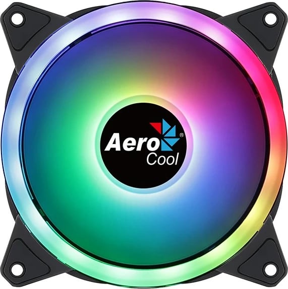 Ftohës Aerocool Duo 12 ARGB, 12cm, e zezë