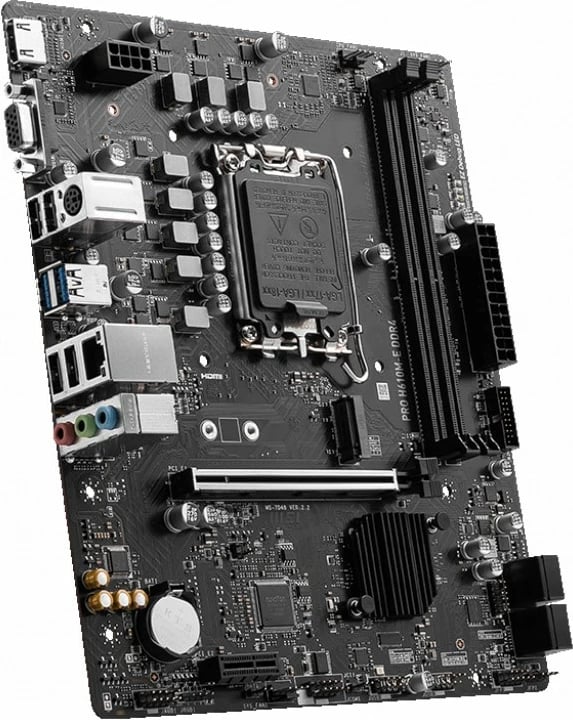 Pllakë amë MSI PRO H610M-E DDR4, Intel H610, micro ATX, GA 1700