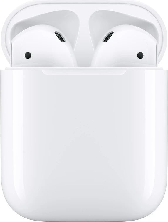 Kufje Apple AirPods gjenerata 2, me kasë ngarkuese, bardhë