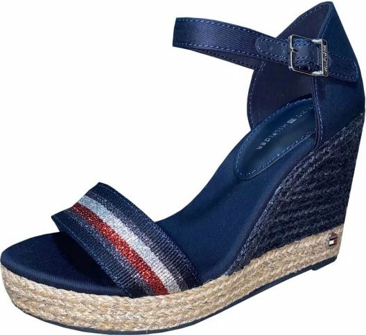 Sandale për femra Tommy Hilfiger, blu marine