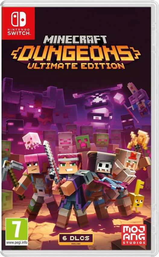 Lojë Nintendo Switch Minecraft Dungeons Ultimate Edition