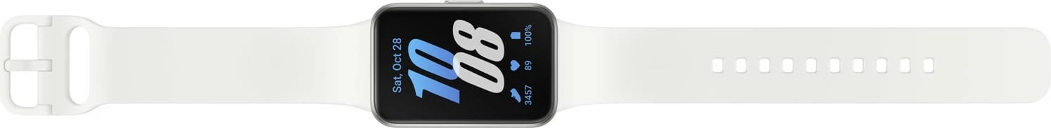 Smartwatch Samsung Galaxy Fit3, 4.06 cm (1.6"), AMOLED, Touchscreen, 0.256 GB, e bardhë