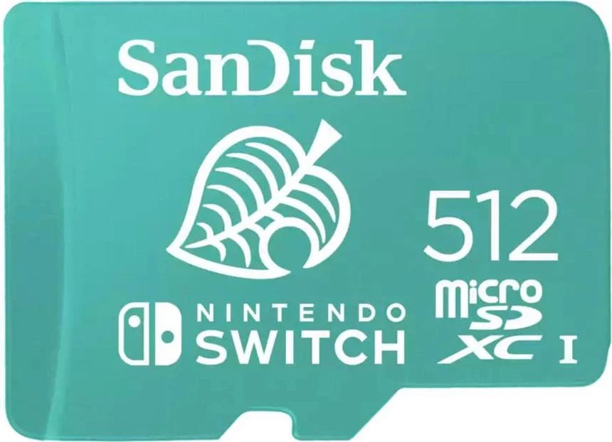 Kartë Micro SDXC Sandisk 512GB për Nintendo Switch