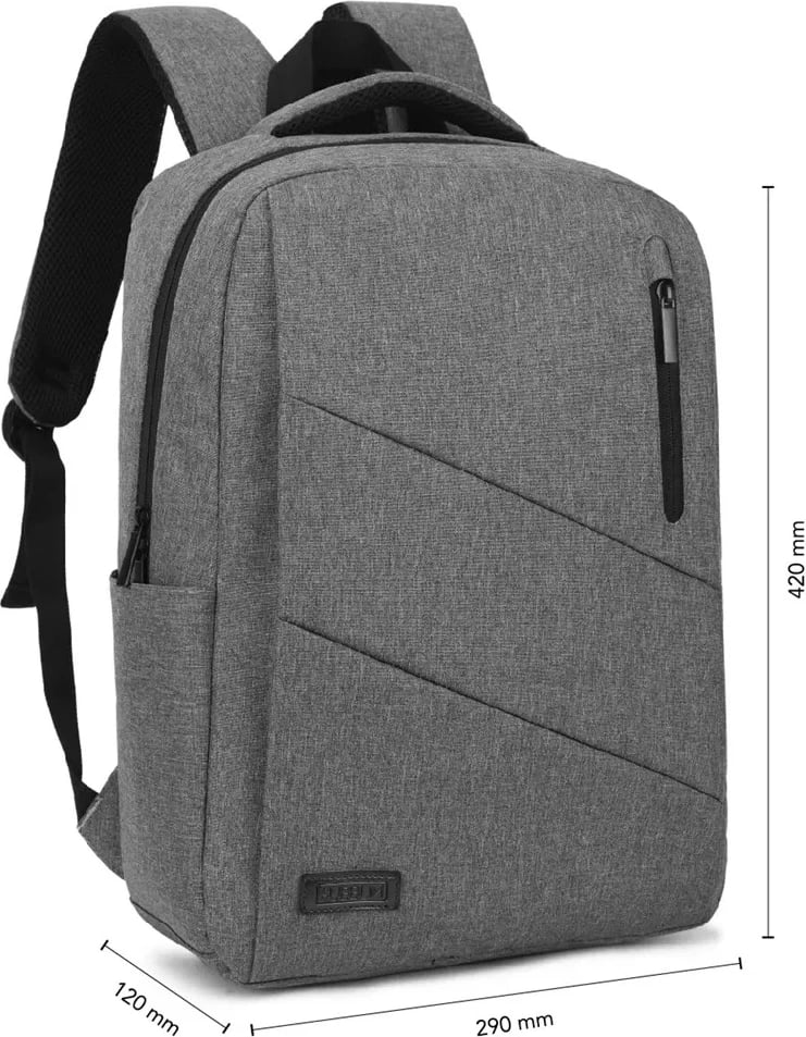 Çantë laptopi SUBBLIM CITY 15,6" gri SUB-BP-2BL2000