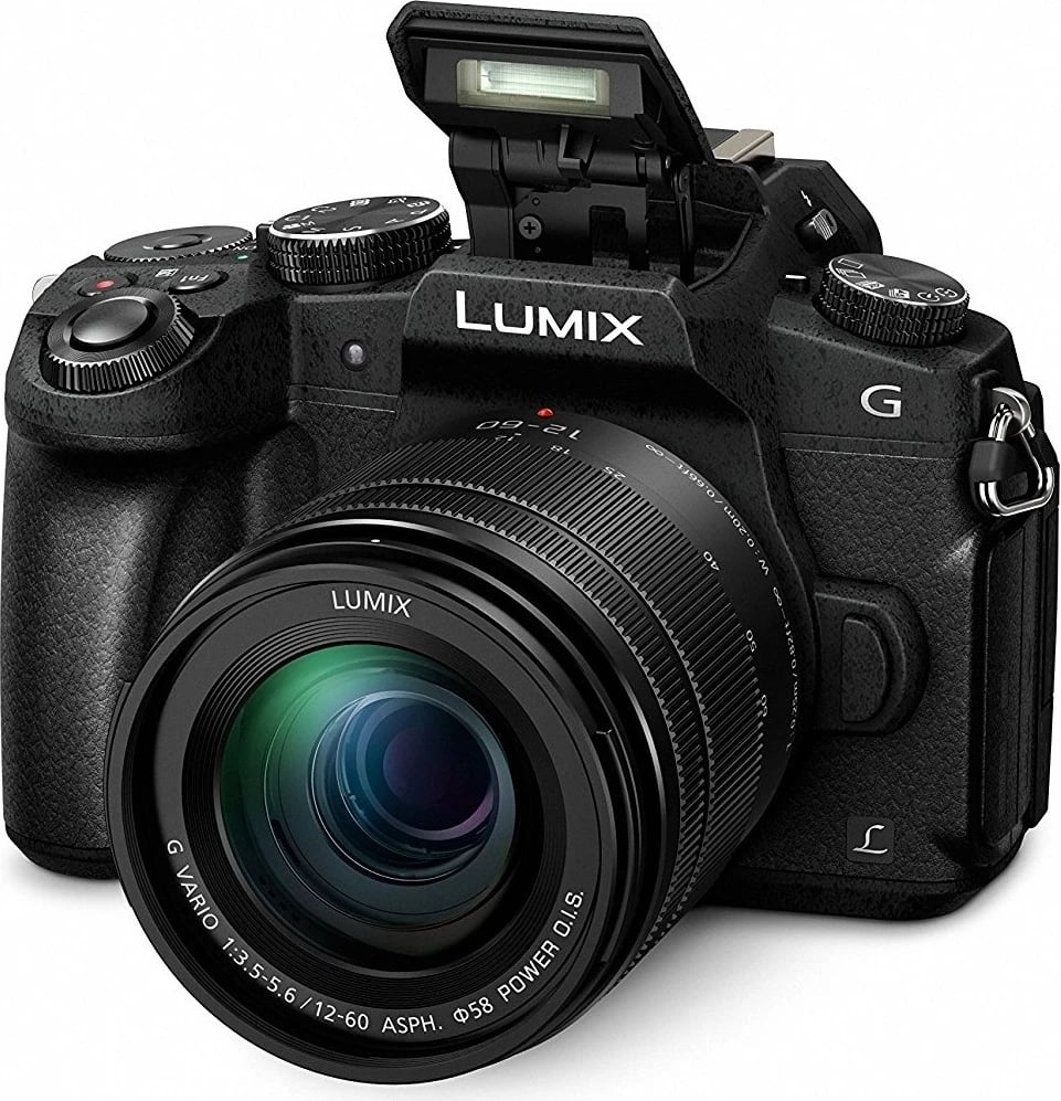 Kamera mirrorless Panasonic LUMIX DMC-G80M, 12-60mm, e zezë