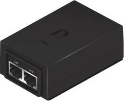 Adapter PoE Ubiquiti POE-24-30W, Gigabit Ethernet, 24 V, 30 W, e zezë