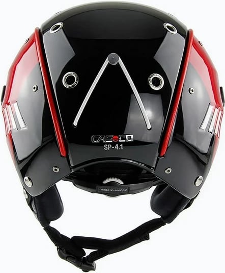 Helmetë ski CASCO SP-4.1, M, E zezë-kuqe