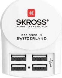 Adapter Skross Pro+ USB (4xA), Bluetooth 2.1