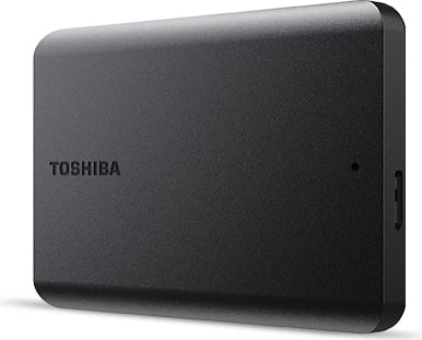 Disk i jashtëm HDD Toshiba Casio basic, USB 3.0, 2TB, i zi