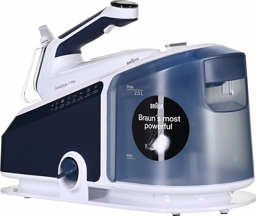 Hekur Braun CareStyle 7 Pro IS 7282 BL, Blu, Bardhë