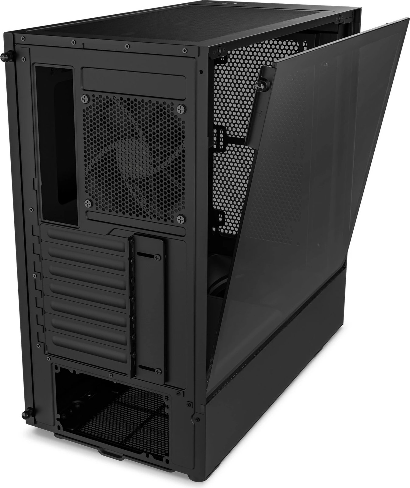 Kasë kompjuteri NZXT H5 Flow (CC-H51FB-01) - e zezë