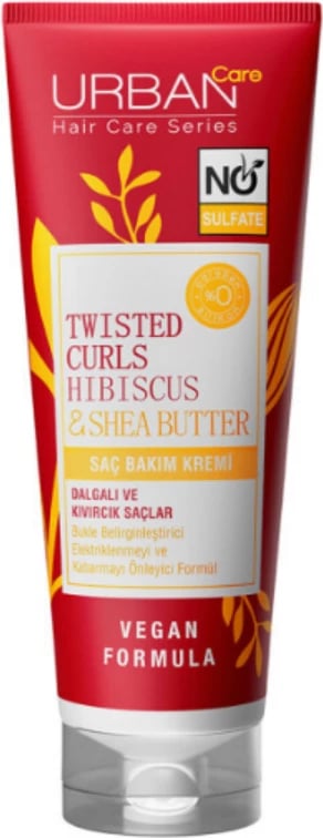 Balsam për flokë kaçurrela Urban Care Hibiscus & Shea Butter, 250 ml