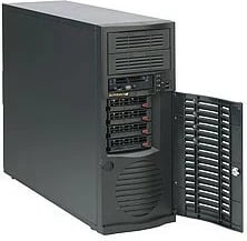 Kasë serveri Supermicro SuperChassis 733TQ-668B, Midi Tower, ATX, EATX, e zezë