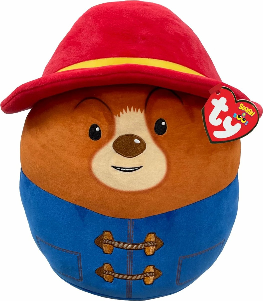Ty Squish-a-Boos - Paddington Bear 25cm Soft Toy