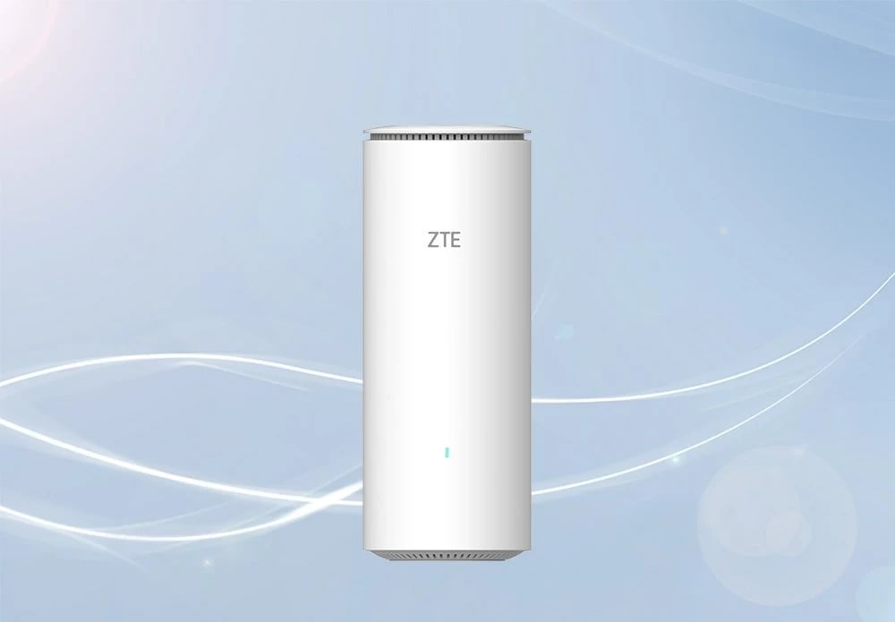 Router ZTE Z1320, Wi-Fi 6, Dual-band, i bardhë