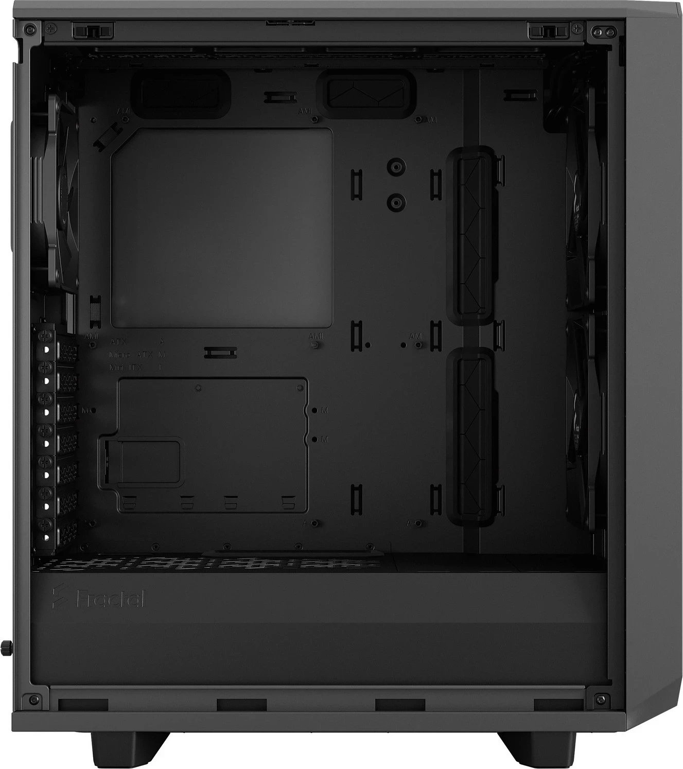 Kasë Fractal Design Meshify 2 Compact, Midi Tower, gri