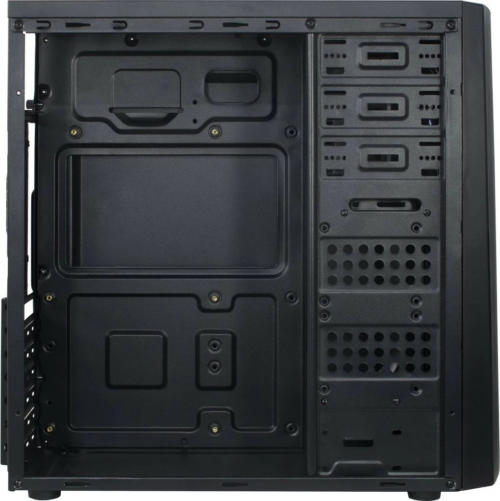 Kasë Inter-Tech B-30, Midi Tower, PC, ATX, micro ATX, e zezë