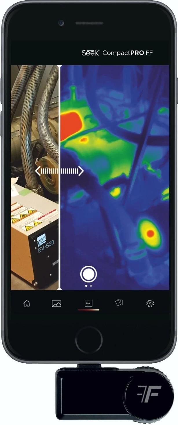 Kamera Termike për Celular Seek Thermal Compact Pro FF, për IOS