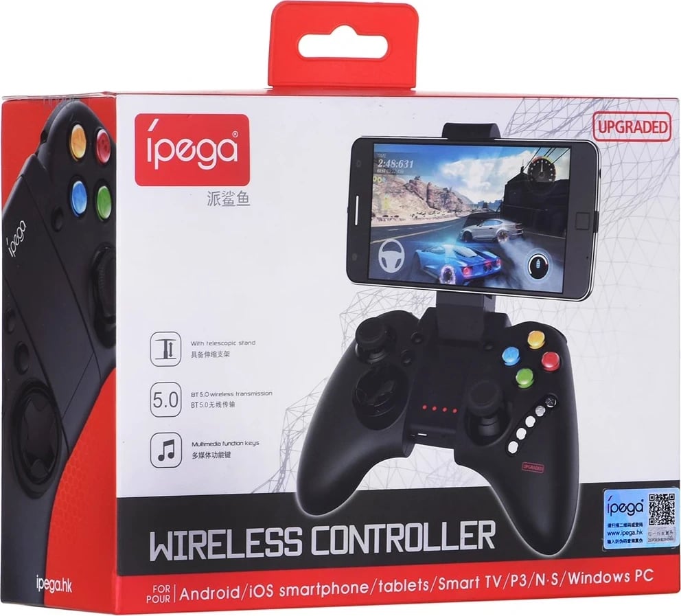 IPEGA PG-9021 Gaming Controller Black Bluetooth Gamepad Analogue Android, PC, iOS