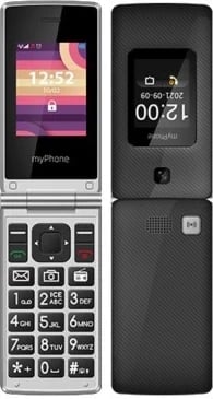 Celular myPhone Tango LTE, me 128 memorje të brendshme, ngjyrë e zezë
