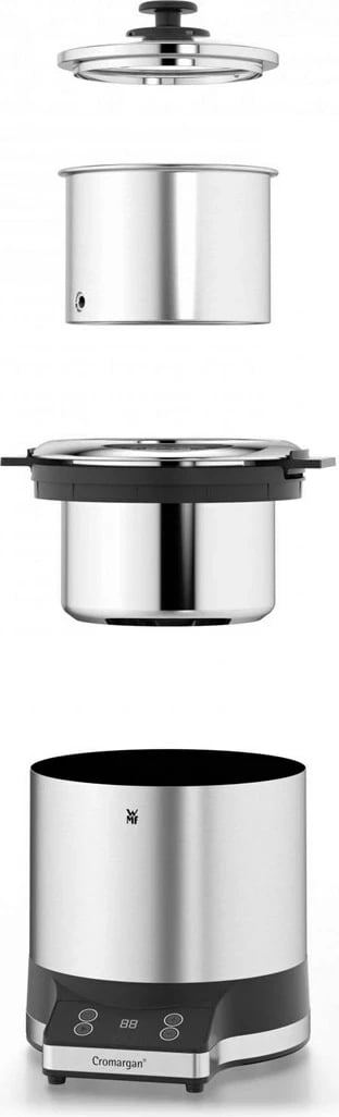 Tenxhere elektrike WMF KITCHENminis 0415260011, 1 L, Inox