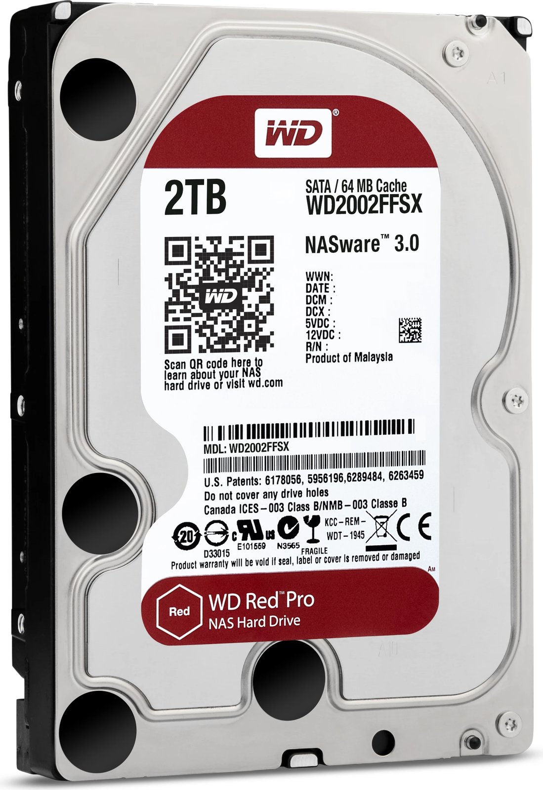 Hard disk i brendshëm Western Digital Red Pro 2TB