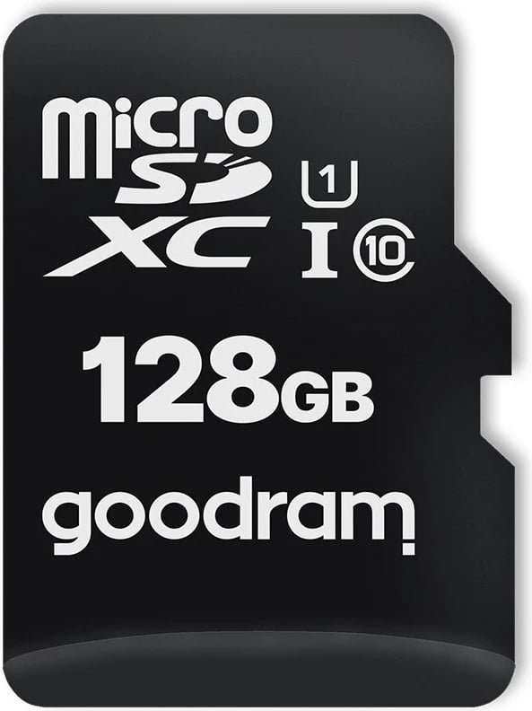 Kartë memorie microSDXC GOODRAM, me adapter, 128GB