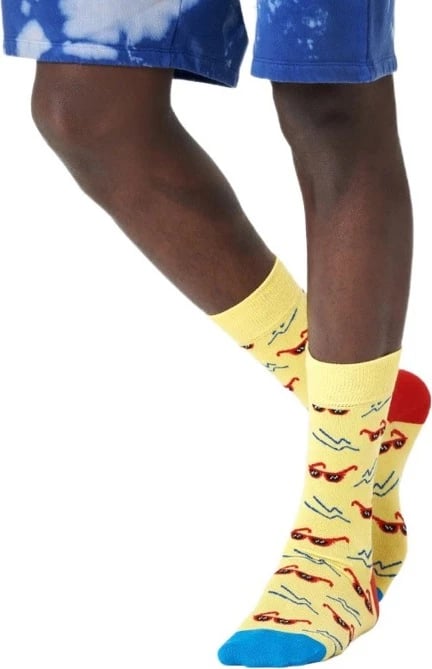 Çorape për femra Happy Socks, të verdha