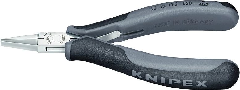 Pinca elektronike KNIPEX 115 ESD, Gri