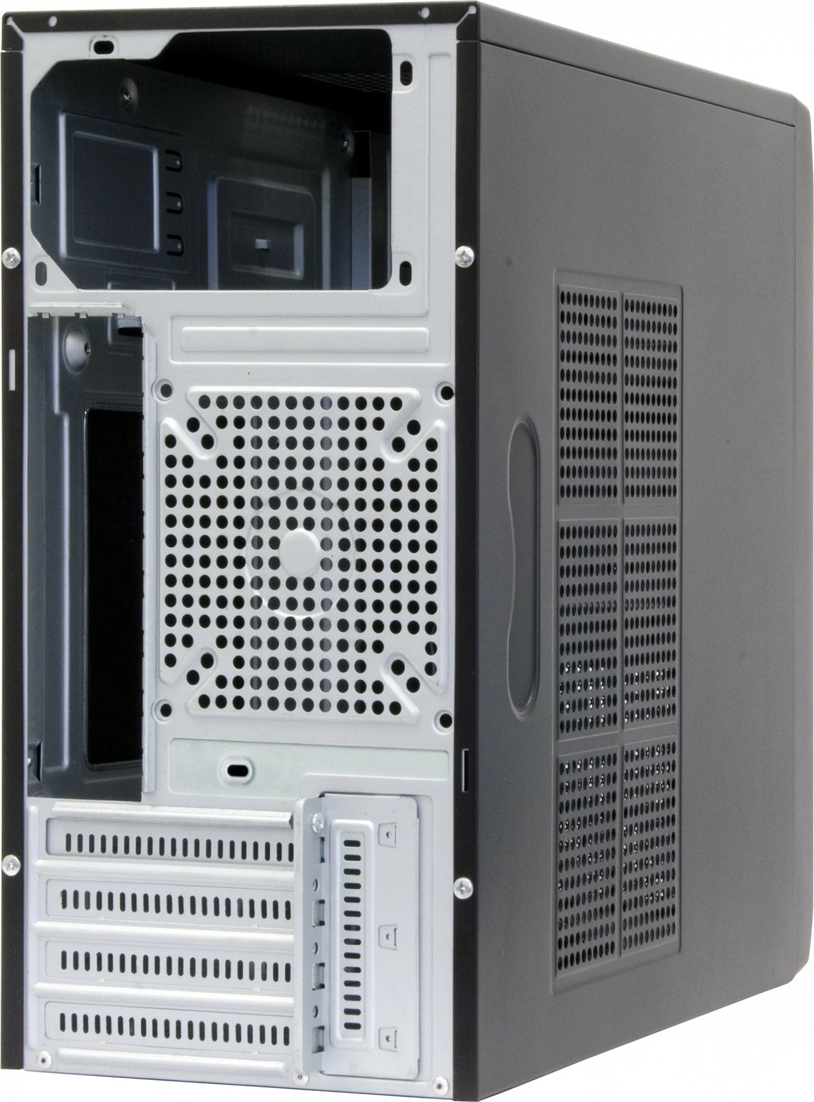 Kasë Chieftec CT-01B-OP, Mini Tower, micro ATX, e zezë