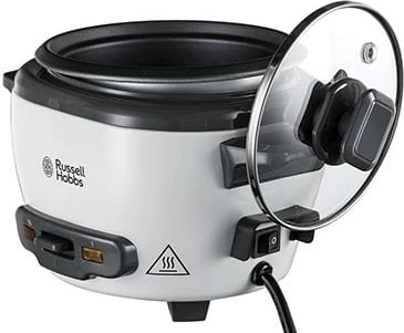 Pajisje për zierje orizi Russell Hobbs 27020-56, 0.4 L, 200 W, e bardhë