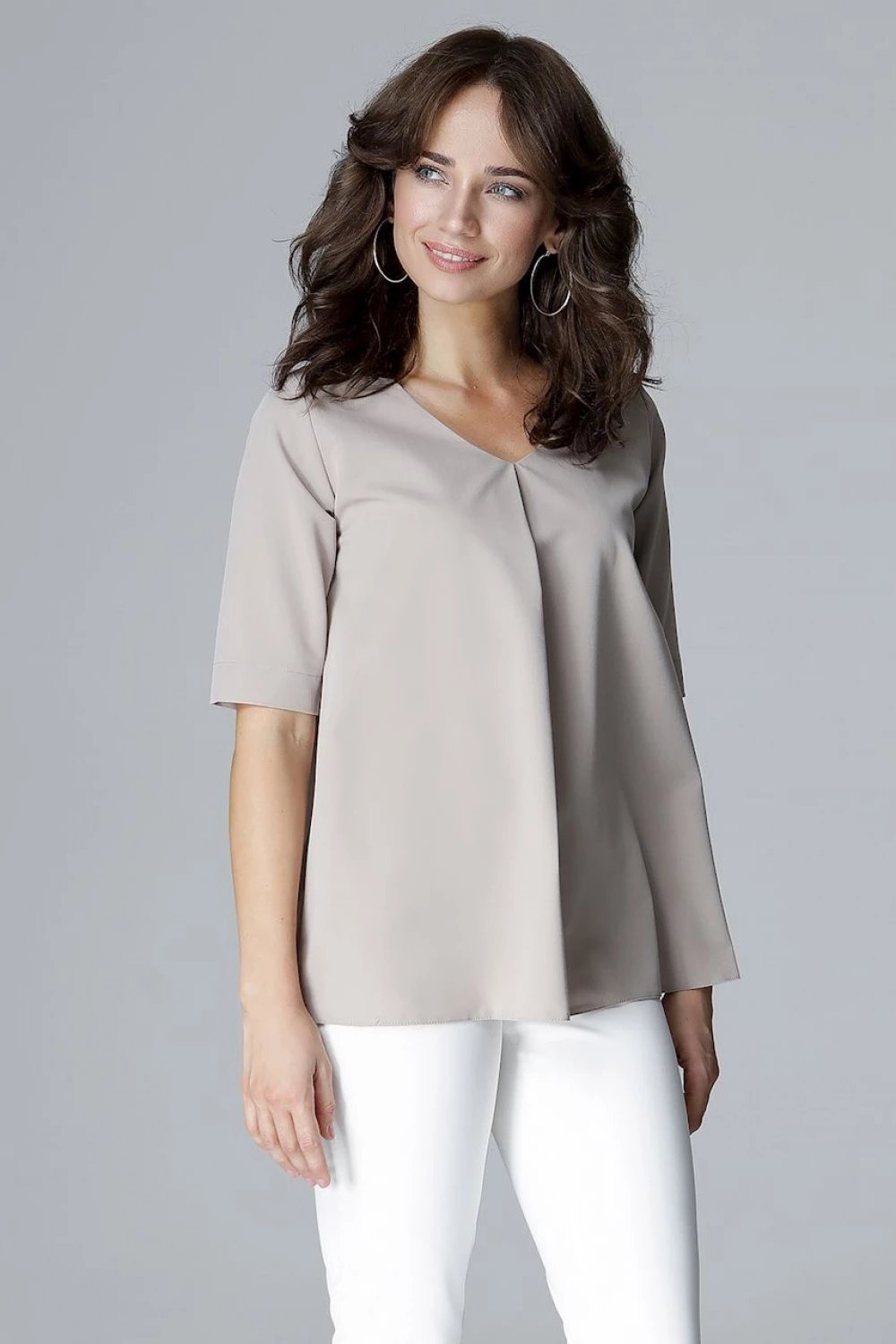 Bluzë Lenitif model 123564, bezhë