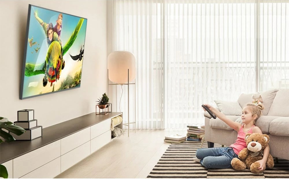 Mbajtëse TV Techly ICA-PLB 590, 2.29 m (90") e Zezë