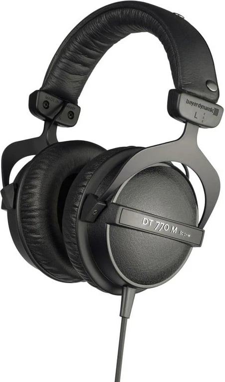 Kufje Beyerdynamic DT 770 M, Wired, Head-band, Muzikë, E zezë