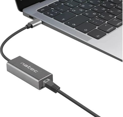 Kartë rrjeti Natec, 1GB, USB-C 3.1, RJ45