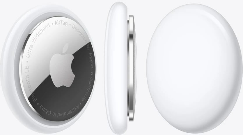 Gjetës sendesh Apple AirTag, Silver, White