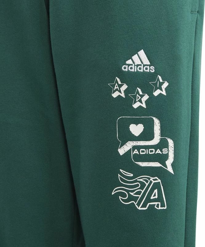 Pantallona për fëmijë adidas, të gjelbërta